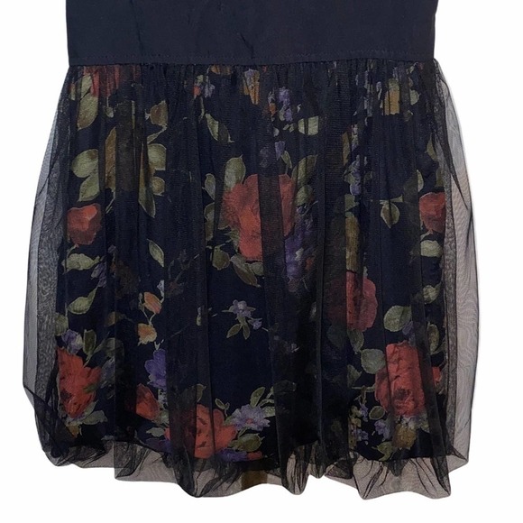 Plastic Island Black Rose Dress Size Small - Picture 14 of 14